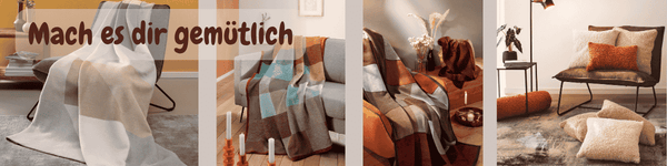 Kategorie mit modernen und farbenfrohen Wolldecken, Fleecedecken, Kinderdecken in unterschiedlichen Größen.