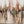 Laden Sie das Bild in den Galerie-Viewer, Abstrakte Skyline mit goldfarbenen Akzenten aus Metallfolie 70 x 140 cm Acryl Gemälde, Imageland