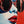 Laden Sie das Bild in den Galerie-Viewer, Red Summer Frau mit großer roter Sonnenbrille und auffallend großen roten Lippen mit Acrylfarbe gemalt.