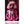 Laden Sie das Bild in den Galerie-Viewer, Ein Pudel mit pinken Locken und einem pinkfarbenenAnzug sitzt auf einem Sessel und schaut von einem Glasbild.