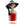 Laden Sie das Bild in den Galerie-Viewer, Skulptur einer feinen Dame mit großem Hut. Die Dame trägt ein rotes Oberteil und dazu den passenden Lippenstift.