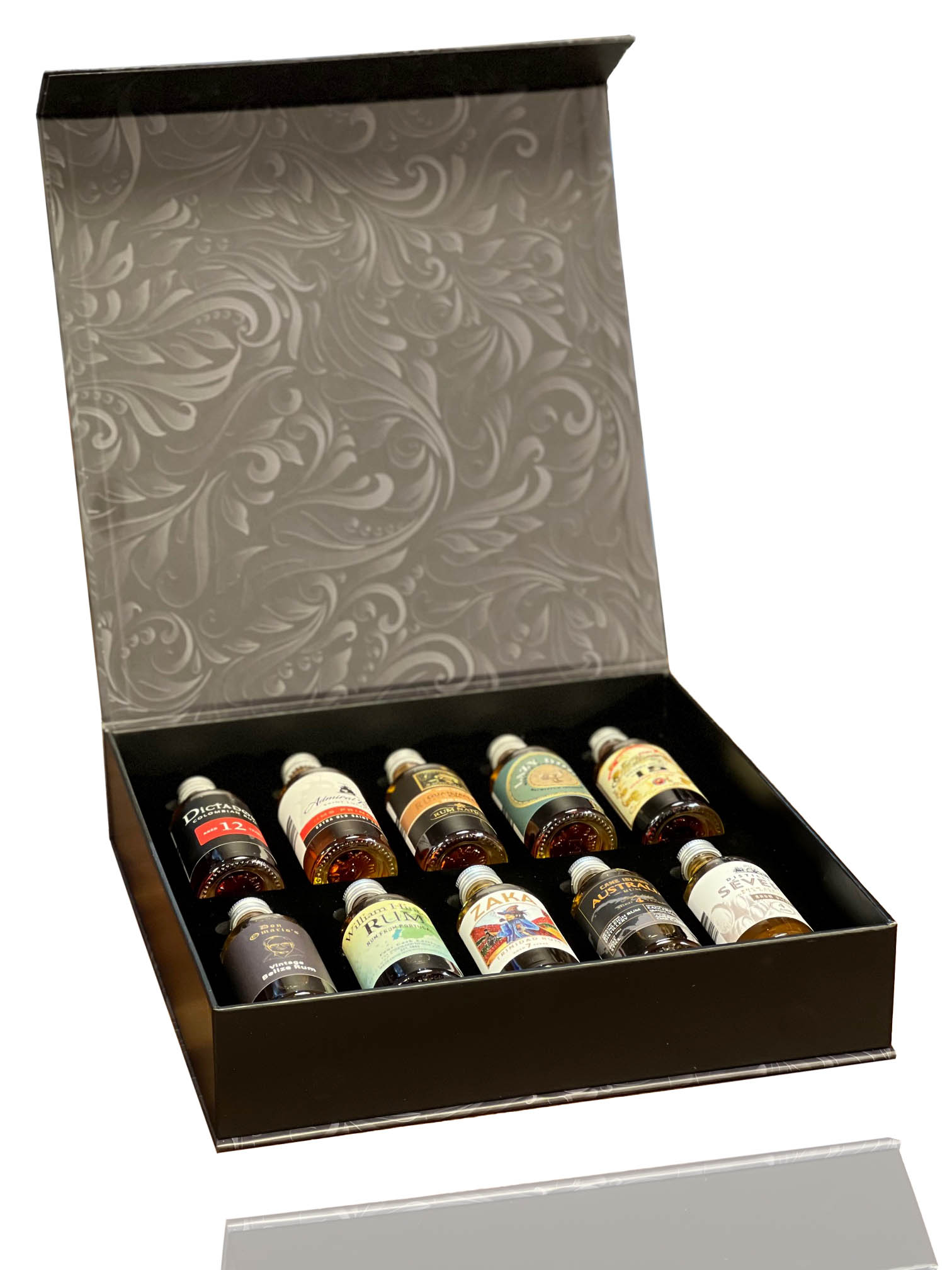 rum aufbewahren The Rum Tasting Box mit 10 intern. guten Rumsorten günstig kaufen – BRIDEMAKER