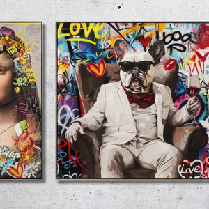 Pop Art - Graffity Style Gemälde