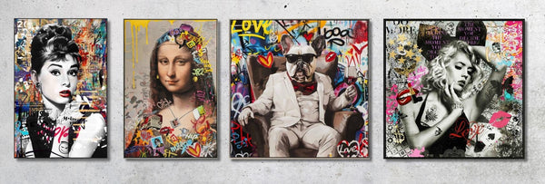 Pop Art - Graffity Style Gemälde