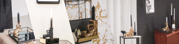 Schicke Kerzenhalter und Windlichter sind wunderschöne Wohnaccessoires im BRIDEMAKER Onlineshop