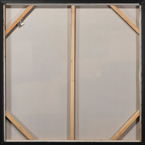 Löwen Gemälde König der Löwen 102,5 x 102,5 cm Acryl Gemälde