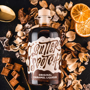 Auch als Zutat für Longdrinks mit einer herrlichen Kaffee- und Karamellnote eignet sich Butterscotch - Cold Brew Liqueur hervorragend.