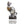 Laden Sie das Bild in den Galerie-Viewer, Silberfarbene Katze im Steampunk Look mit Messingbeschläge
