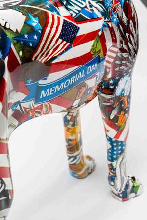 Dekofigur Comic Dog Maddox, Deutsche Dogge im Popart Style, KARE