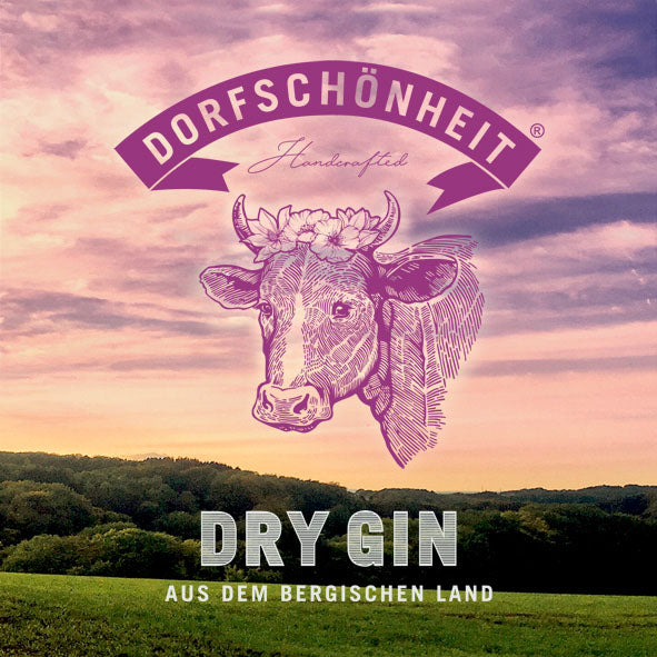 Dorfschönheit, Dry Gin 0,5L, Odenthal, Bergisches Land