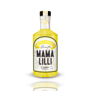 Egal ob pur genossen, auf Eis serviert oder als Mixgetränk, Mama Lilli Zitronenlikör von Dorfschönheit aus dem Bergischen Landist immer ein Genussmoment.