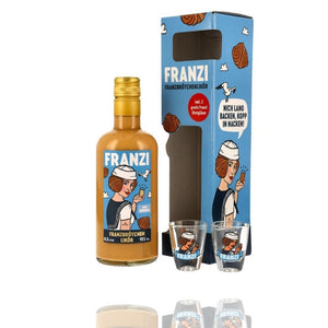 FRANZI Franzbrötchenlikör aus Hamburg 0,5L. Nork