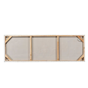 Rückseite des Acrylgemldes Häuschen aus Metall von ImageLand