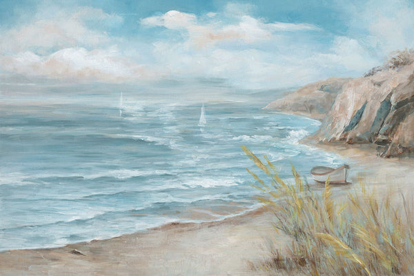 Idyllische Küste 80 x 120 cm Acryl Gemälde,  Imageland