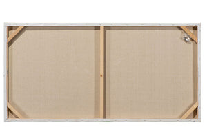 Gemälde Katzenbande Rückseite mit der Aufhängung