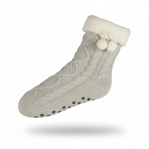 Kuschelsocken mit Teddyfell für Damen – warme Füße, wohliges Gefühl!