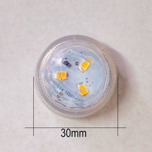 Batteriebetriebenes rundes LED Teelicht mit dem Maßen von 30 mm