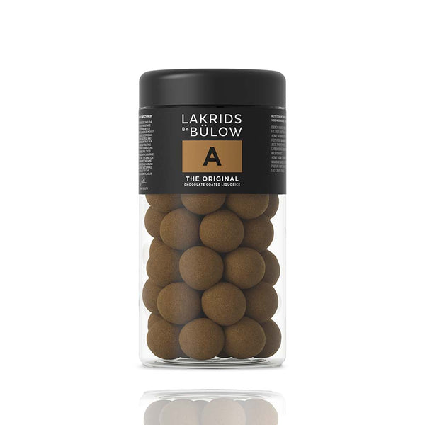 Schokokugeln mit Lakritz von LAKRIDS by BÜLOW in der mittelgroßen Packung