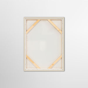 Rückseite vom Acrylgemälde Ballon Girl