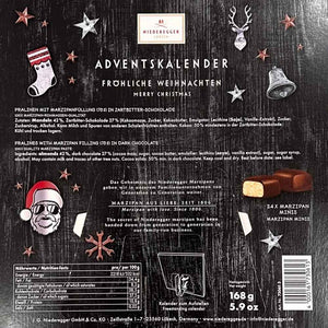Mini-Adventskalender “Männersache” Niederegger Marzipan, Lübeck