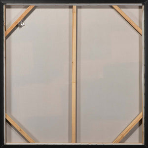 Die hochwertige Leinwand ist auf einen stabilen Echtholzrahmen gespannt, was dem Gemälde nicht nur eine solide Struktur verleiht, sondern auch für lange Haltbarkeit sorgt.