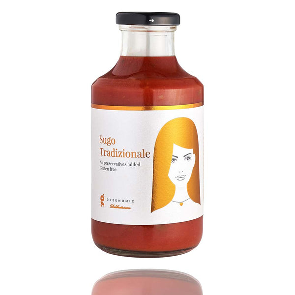 Sugo Tradizionale, italienische Tomatensauce 500 g Good Hair Day Sugo