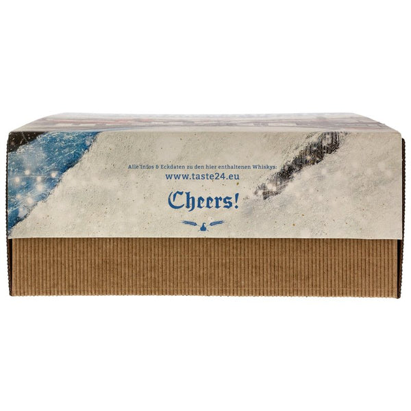 Cheers steht auf der Seite des Scotch Whisky Adventskalender 2024