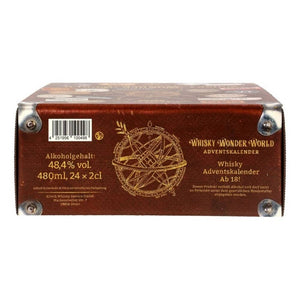 Der Whisky Wonder World Adventskalender bringt 24 Whiskysorten mit sich und ist als Geschenk sehr beliebt.