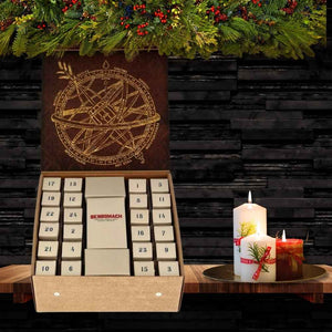 Hinter den 24 Türchen im Whisky Advents Kalender Wonder World verbergen sich hochwertige Whiskysorten.