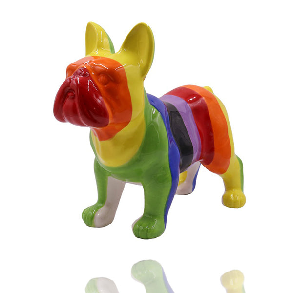 Dekofigur Bulldogge Rainbow, Pomme Pidou