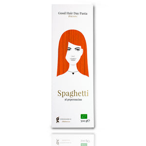 Bio Spaghetti al peperoncino 500g, Good Day Hair Pasta