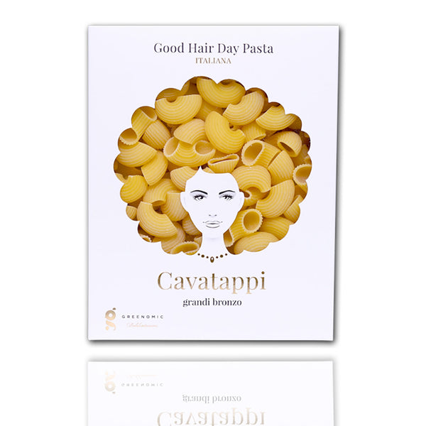 Cavatappi Grandi Bronzo  450g, Good Day Hair Pasta