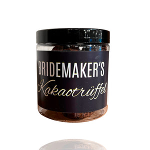 Bridemakers Kakaotrüffel sind einfach kult.