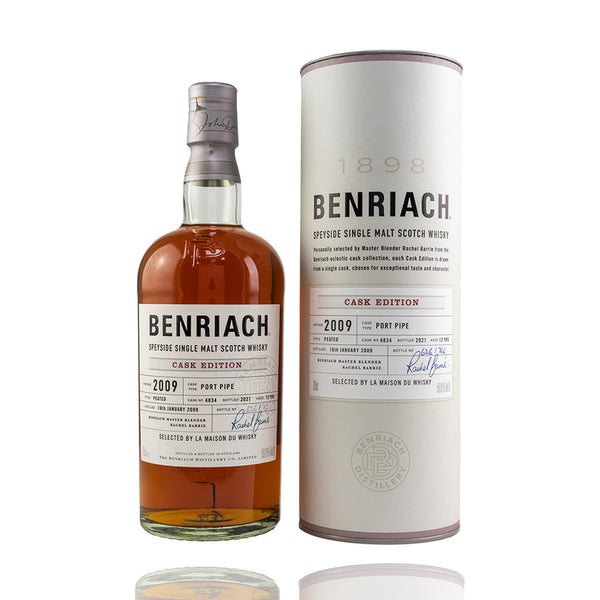 Benriach 2009/2021 Peated Port Single Cask #4834 0,7L Whisky Schottland, Speyside