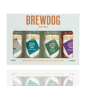 BrewDog LoneWolf Gin – Mini Collection 4 x 5 cl, Schottland