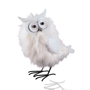 Weiße Eule mit Pelz, Gilde