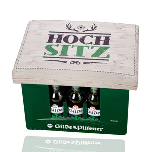 Bierkastensitz "Hochsitz", praktische Geschenkidee für Jäger