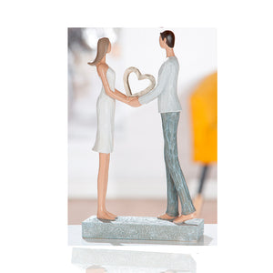 Figur Liebespaar mit Herz, Gilde