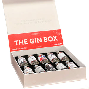 Gin Tasting Box mit 10 hochwertigen Gin Sorten