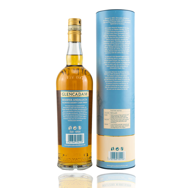 Glencadam Reserva Andalucia Olorosso Whisky 0,7L Schottland