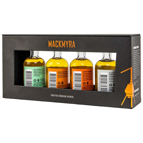 Mackmyra Classic Collection Whisky Tastingset 4x 0,05L. Schweden
