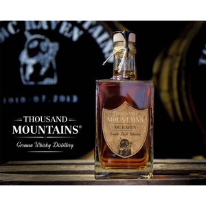 MC Raven Whisky, 0,7L Thousand Mountains, Deutschland