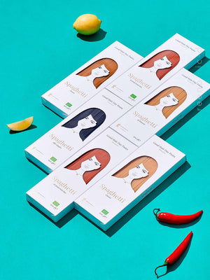 Spaghetti alla seppia 500g, Good Day Hair Pasta