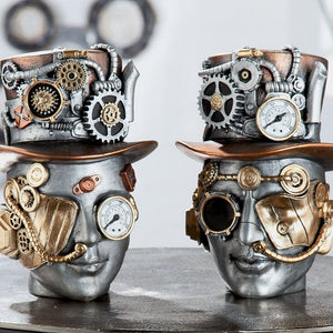 Steampunk Figur aus Polyresin 