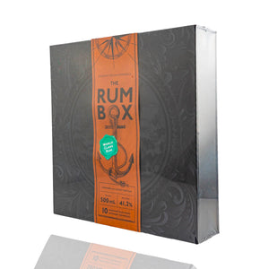 The Rum Tasting Box mit 10 intern. guten Rumsorten, 0,5L